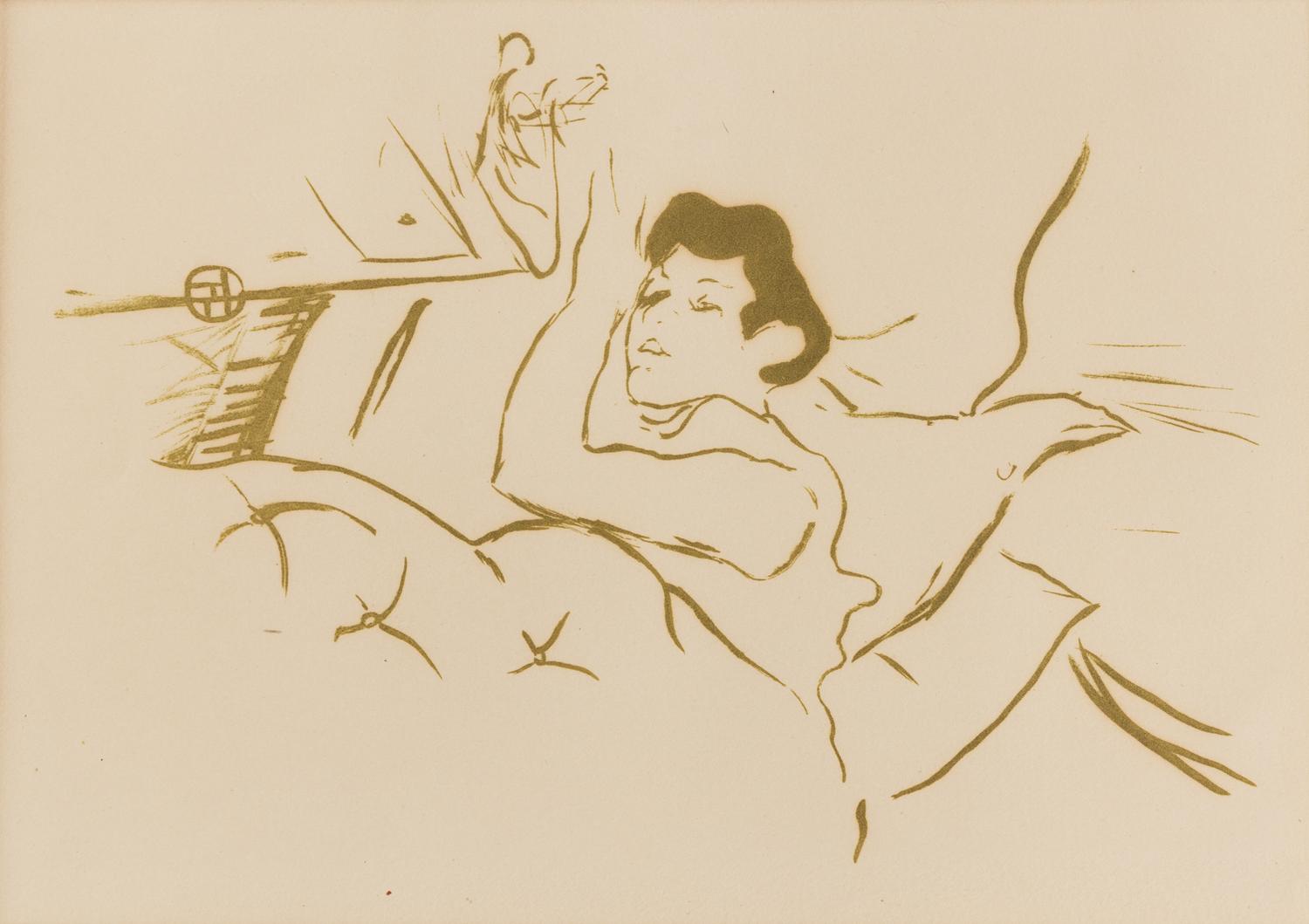 Henri de Toulouse-Lautrec, (French, 1864-1901), Ta Bouche, 1893