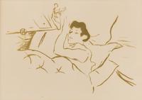 Henri de Toulouse-Lautrec, (French, 1864-1901), Ta Bouche, 1893