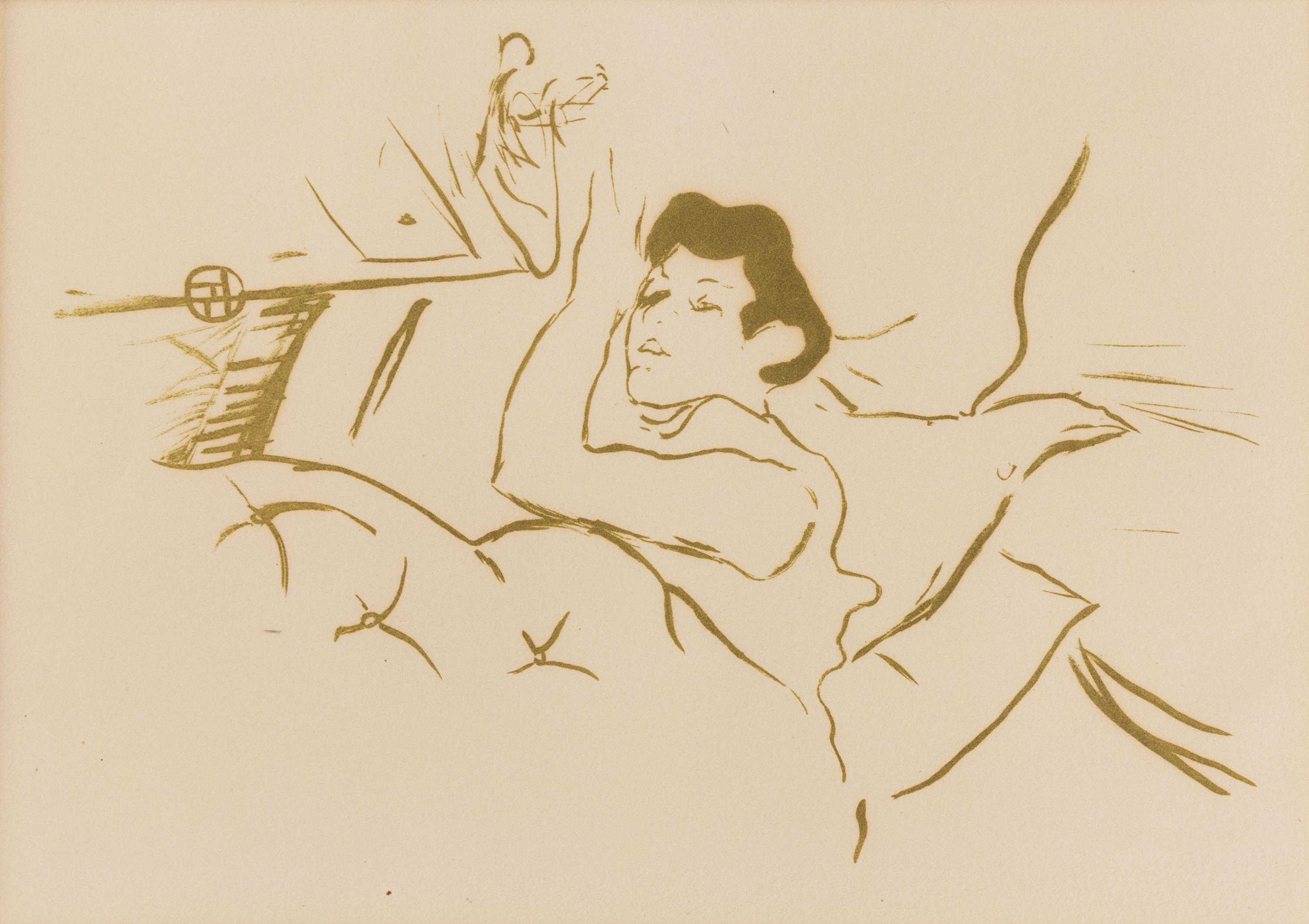 Henri de Toulouse-Lautrec, (French, 1864-1901), Ta Bouche, 1893