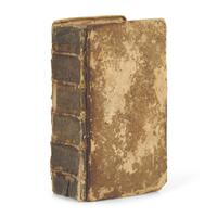 [Sauer, Christoph] The First Book Printed with German Type in America: Zionitischer Weyrauchs Hugel oder: Myrrhen Berg , 1739