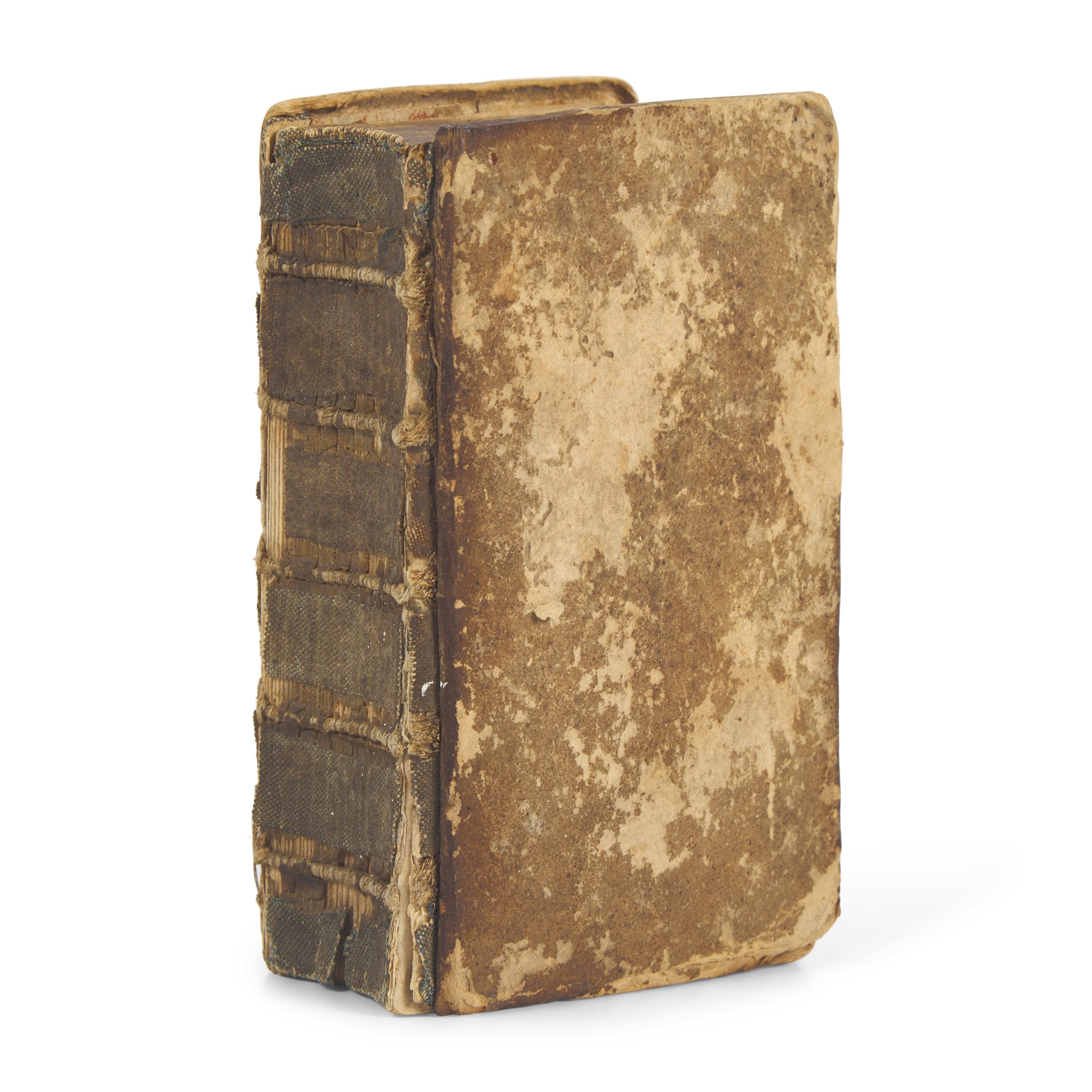 *[Sauer, Christoph] The First Book Printed with German Type in America: Zionitischer Weyrauchs Hugel oder: Myrrhen Berg , 1739