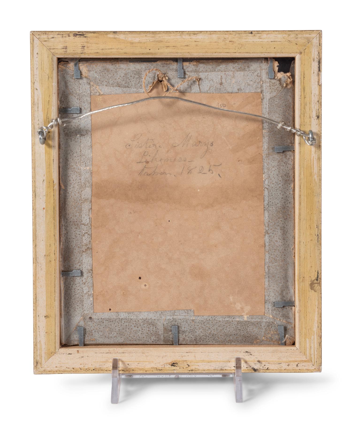 A Miniature Portrait of a Woman