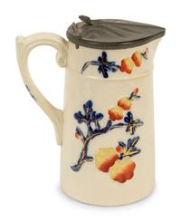 A Collection of Eight Painted, Transferware and Molded Earthenware Articles — 19TH/20TH CENTURY