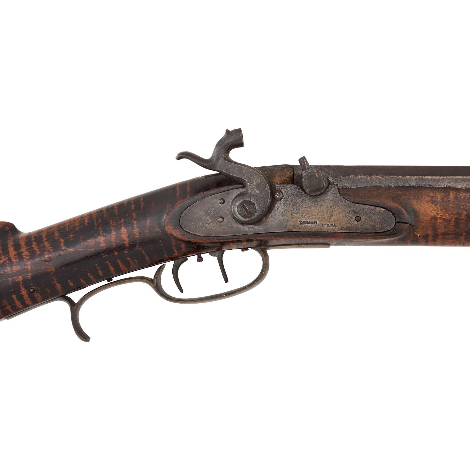 Fullstock Percussion Rifle by Leman