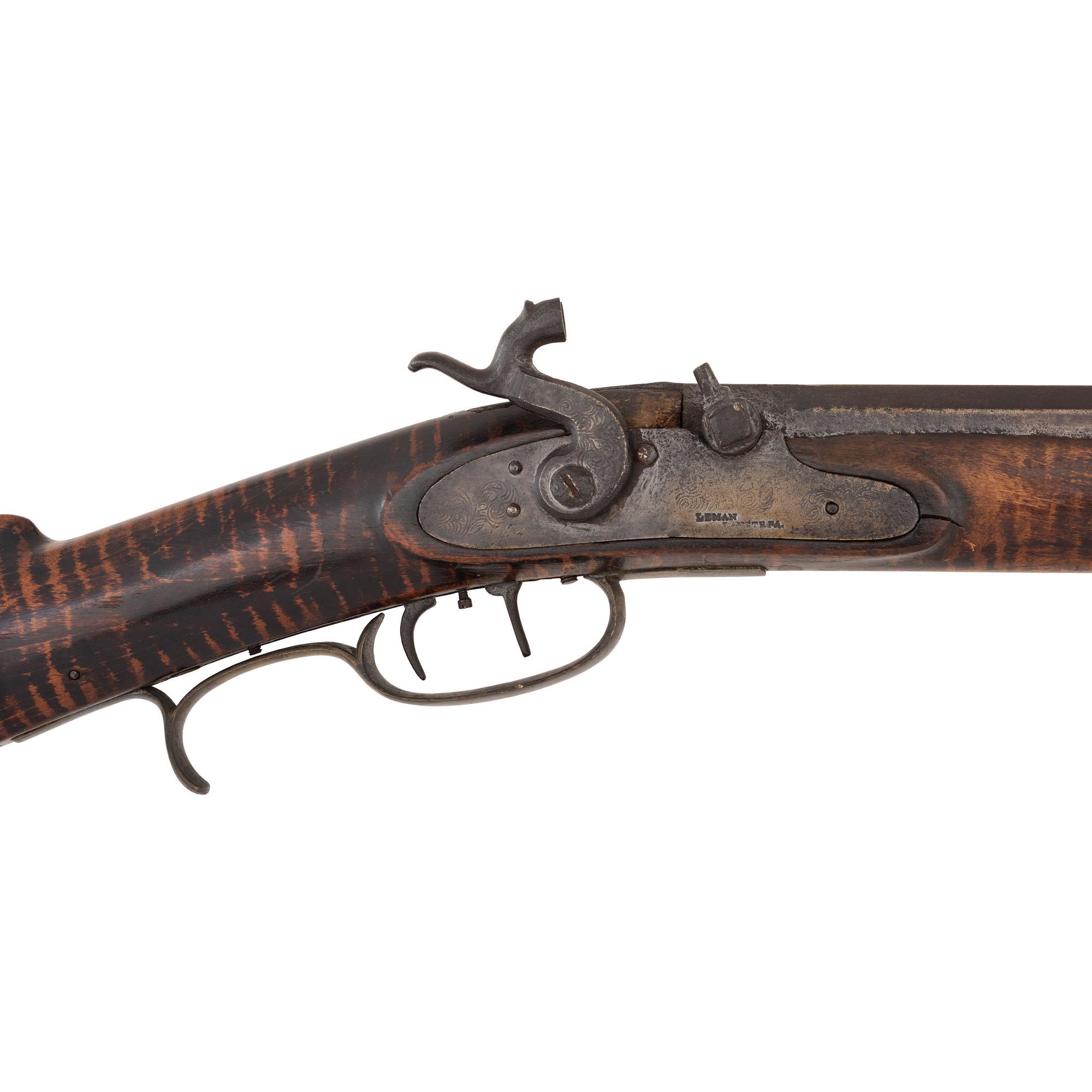 Fullstock Percussion Rifle by Leman