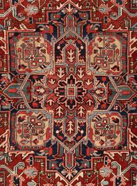 A Heriz Rug