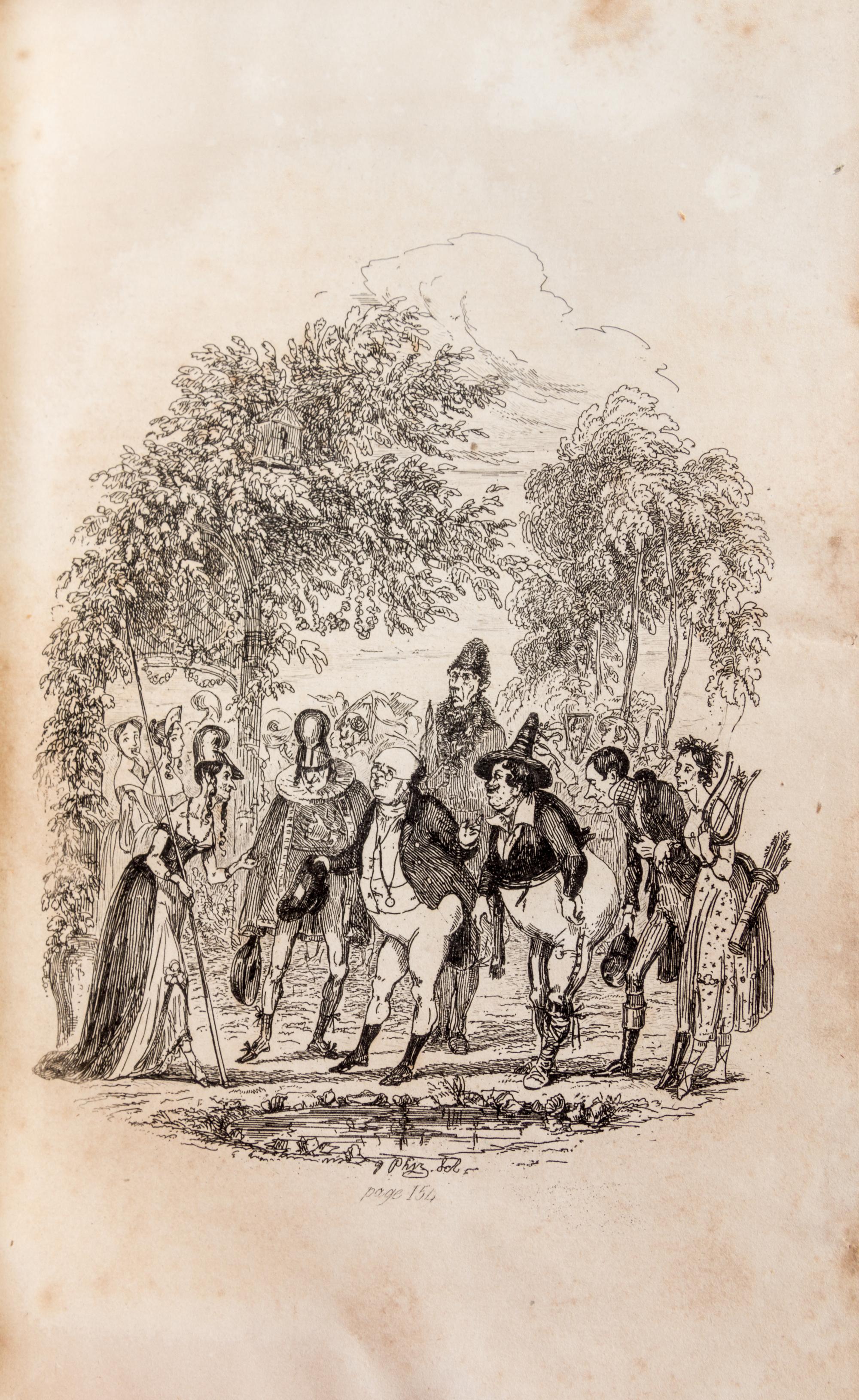 DICKENS, CHARLES , Posthumous Papers of the Pickwick Club. London, 1837. First edition in book form.
