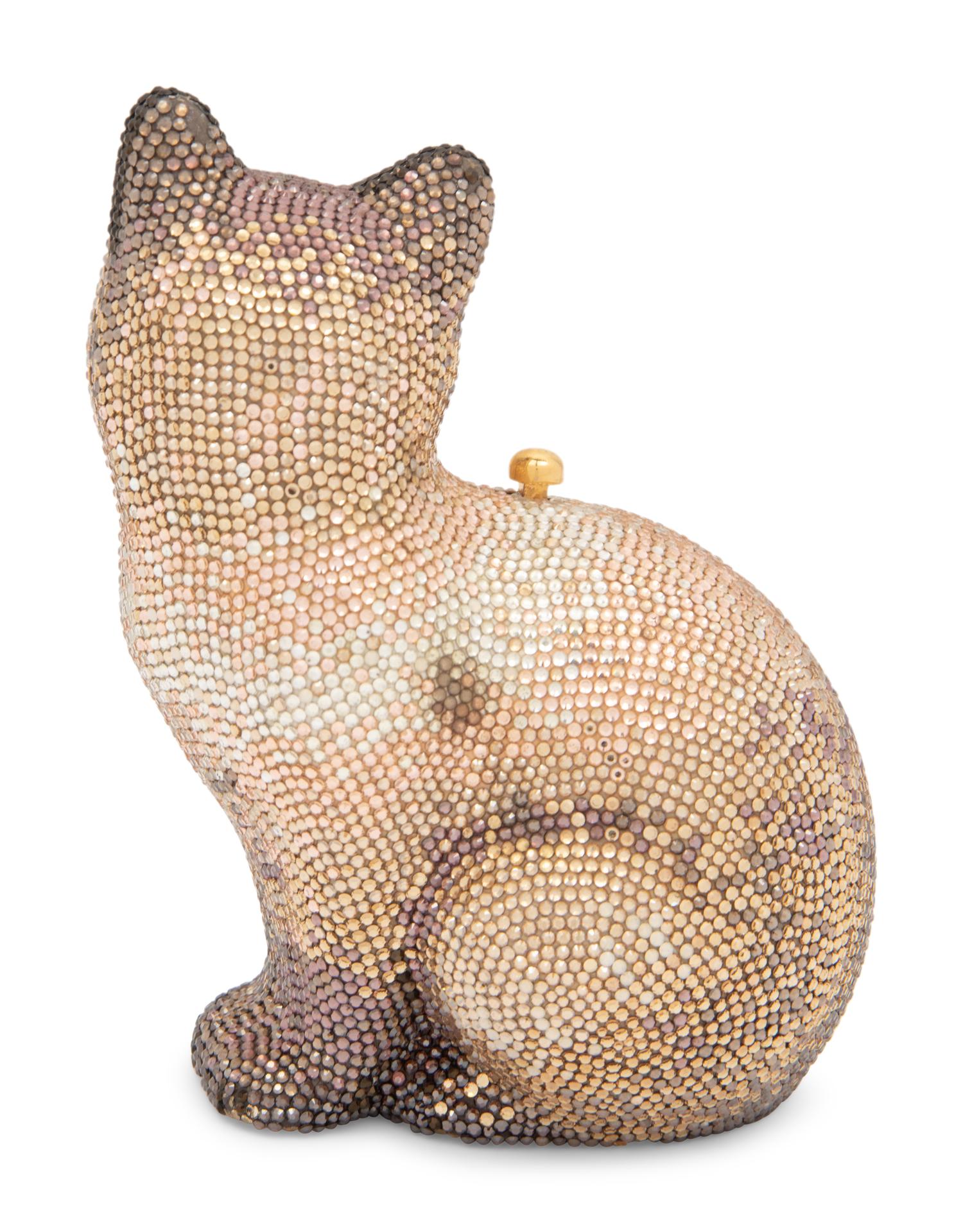 Judith Leiber Siamese Cat Minaudière
