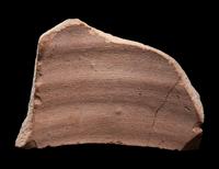 An Egyptian Pottery Fragment with Hieroglyphs