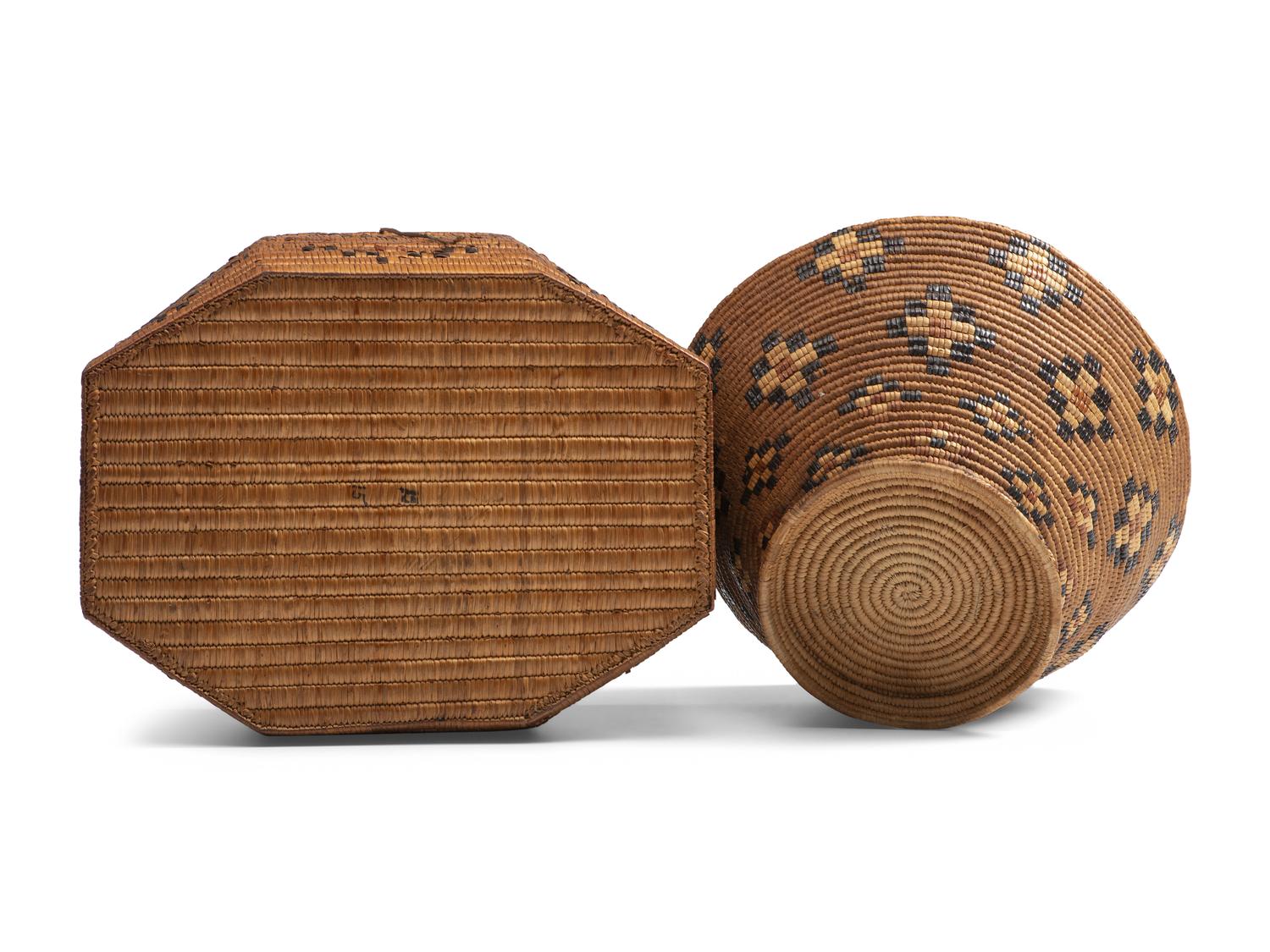 Salish Imbricated Baskets