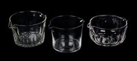 A Collection of Ten Glass Wine Rinsers