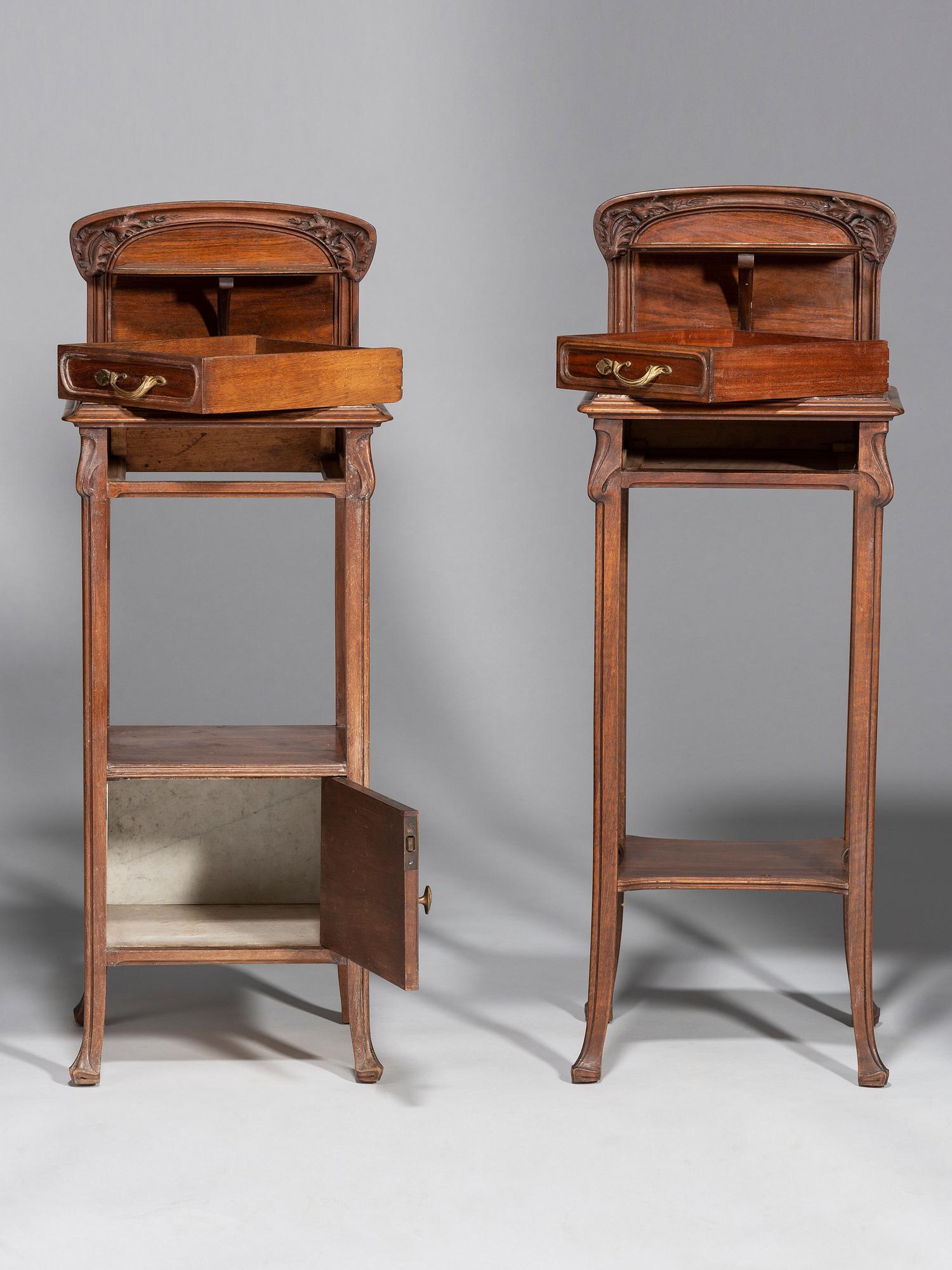 Two Pedestal Tables