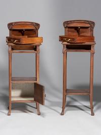 Two Pedestal Tables