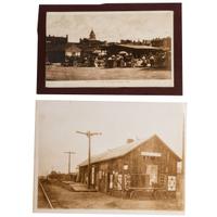 [EARLY PHOTOGRAPHY]. A group of 53 CDVs, cabinet cards, and large format photographs featuring portraits of groups and individuals, incl. postmortem views.