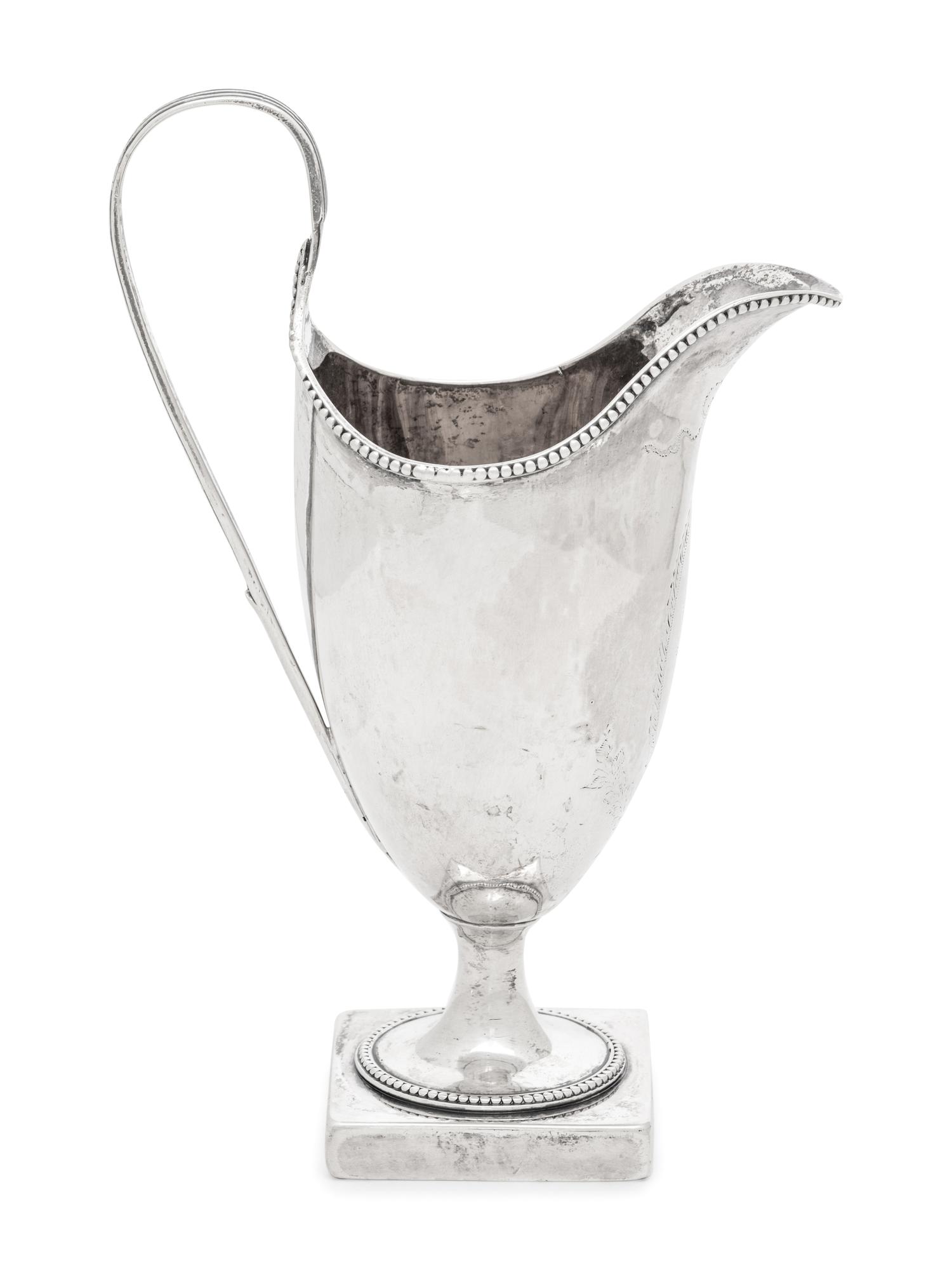 A Hester Bateman George III Silver Creamer