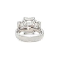 JB STAR, DIAMOND AND PLATINUM RING