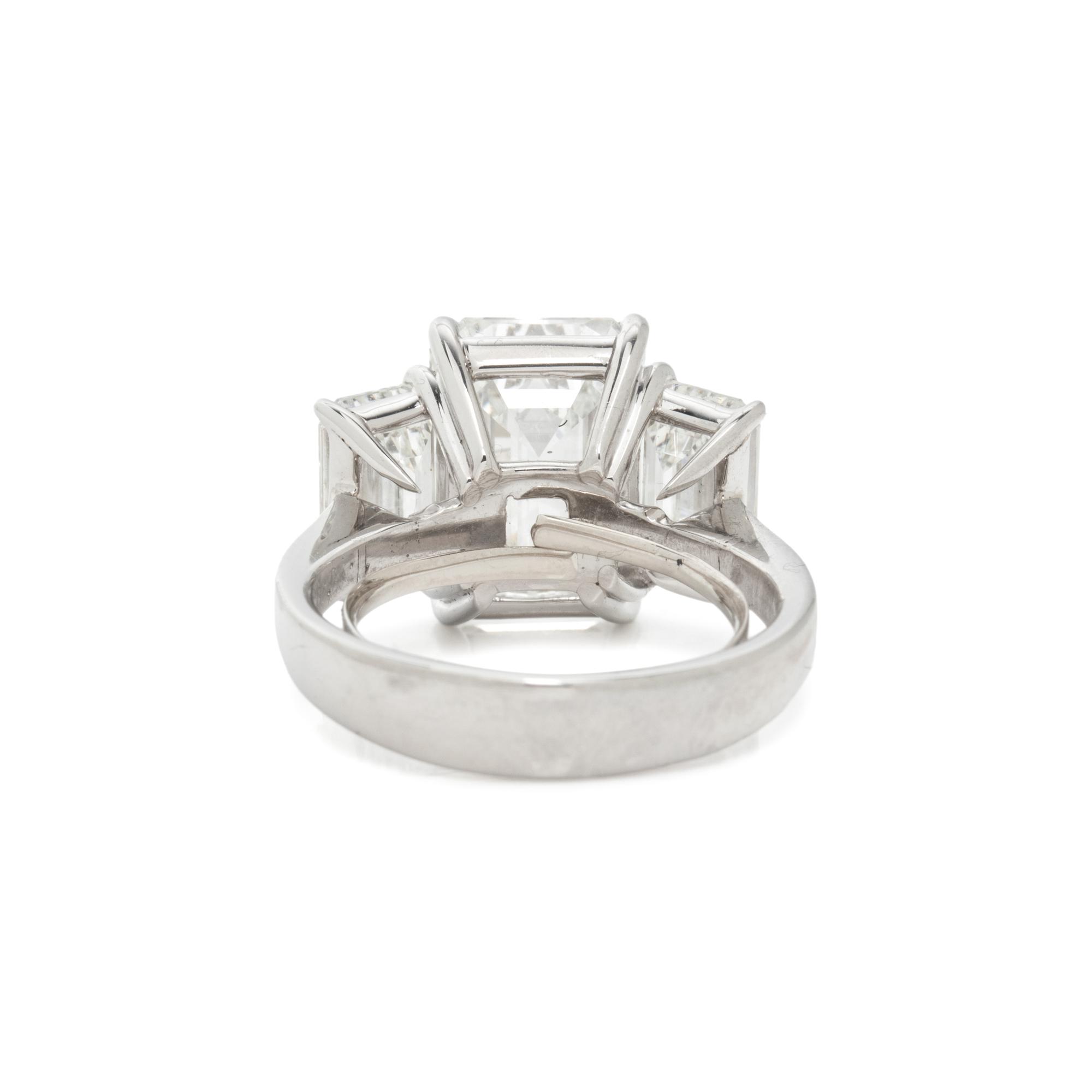 JB STAR, DIAMOND AND PLATINUM RING