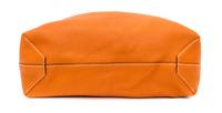 An Hermes Orange/Gold 45cm Taurillon Clemence Double Sens Tote, 17.5" x 15.5" x 5".