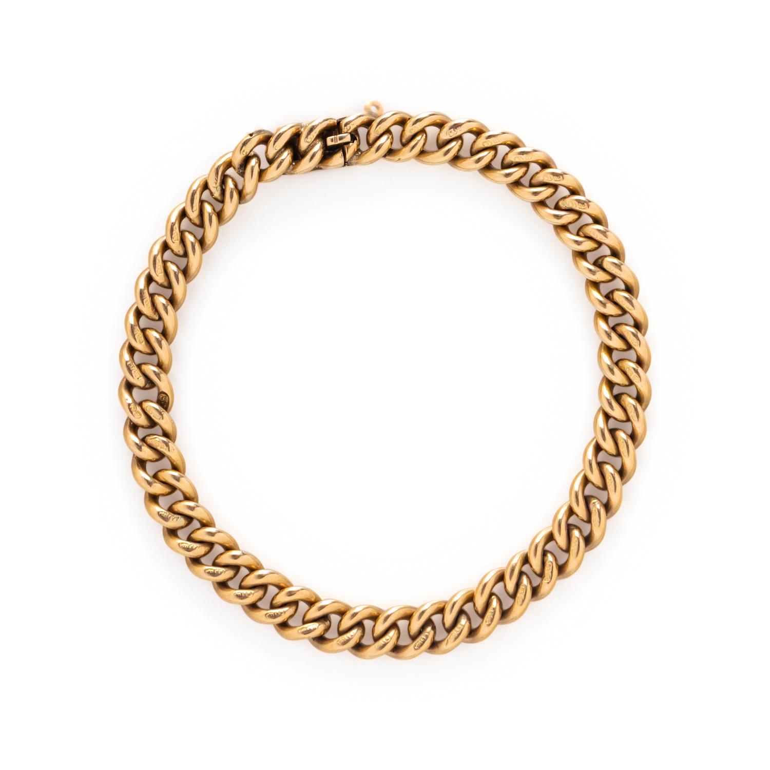 YELLOW GOLD BRACELET