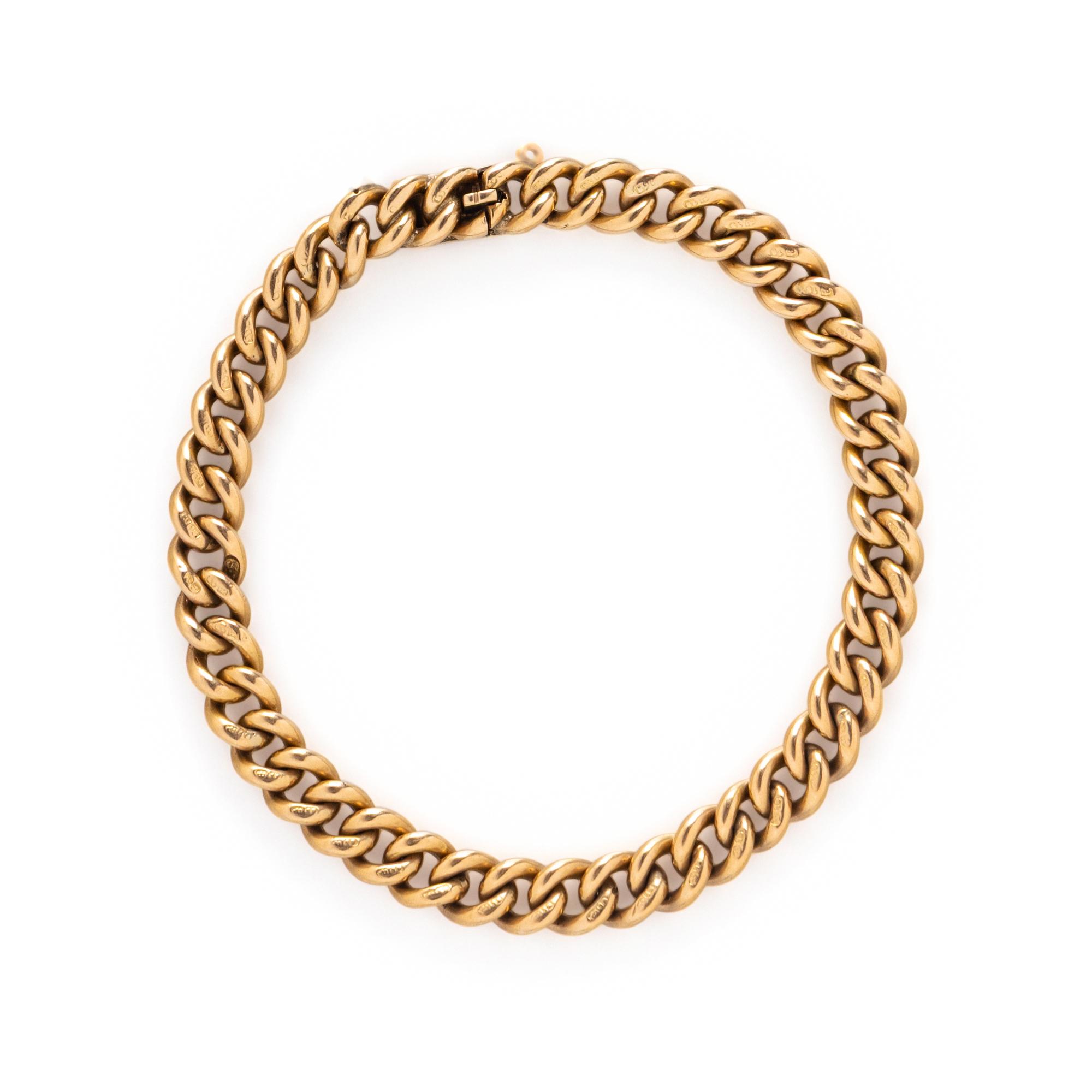 YELLOW GOLD BRACELET