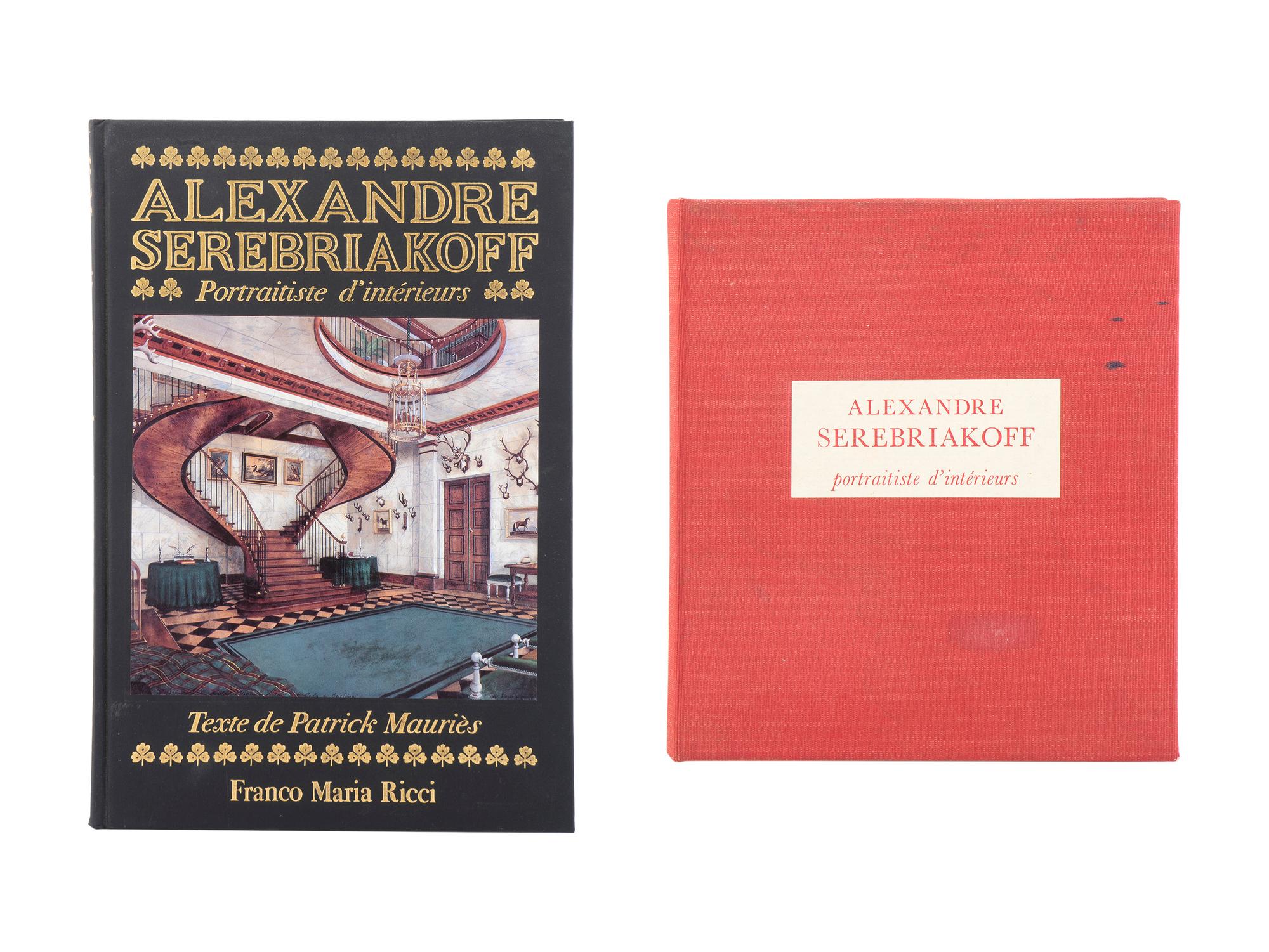 [Alexandre Serebriakoff] Two Hardcover Books — 20TH CENTURY