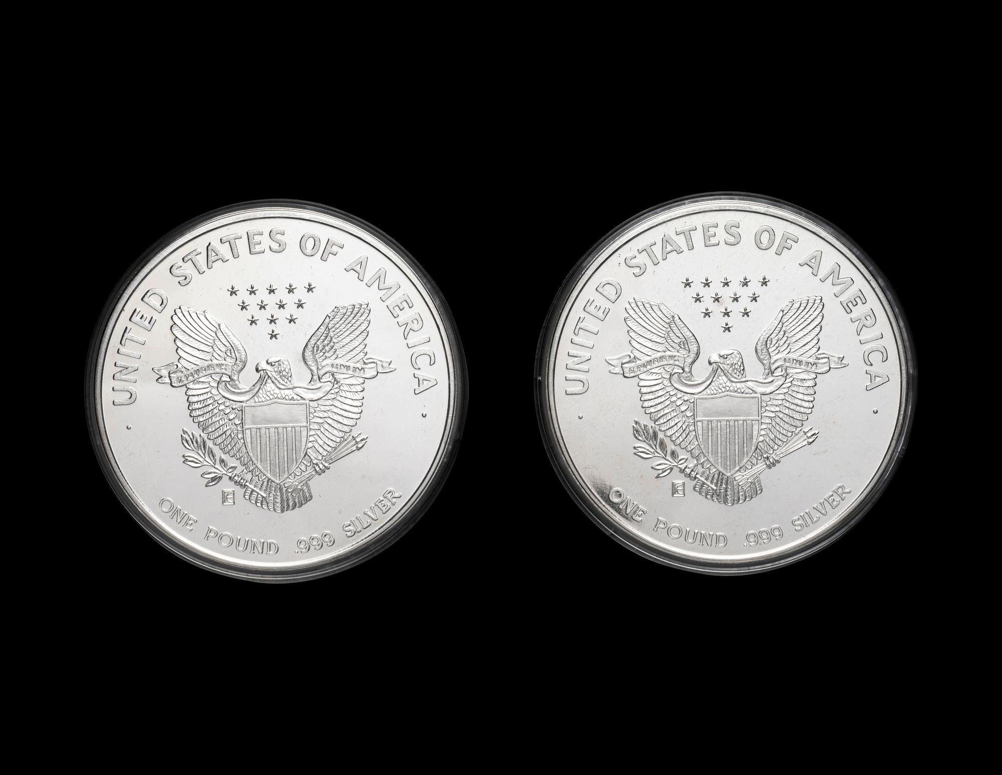 [PRIVATE ISSUE] Two One Pound Silver Proof Rounds