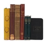 [AMERICANA]. A group of 9 works relating to the American West, including: