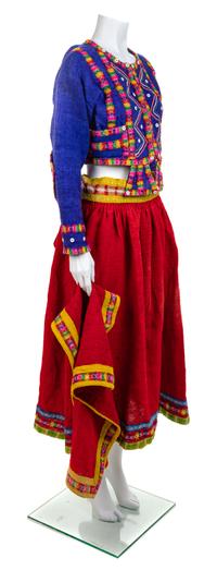 Five-Piece Andean Folk Costume, 1930-60s