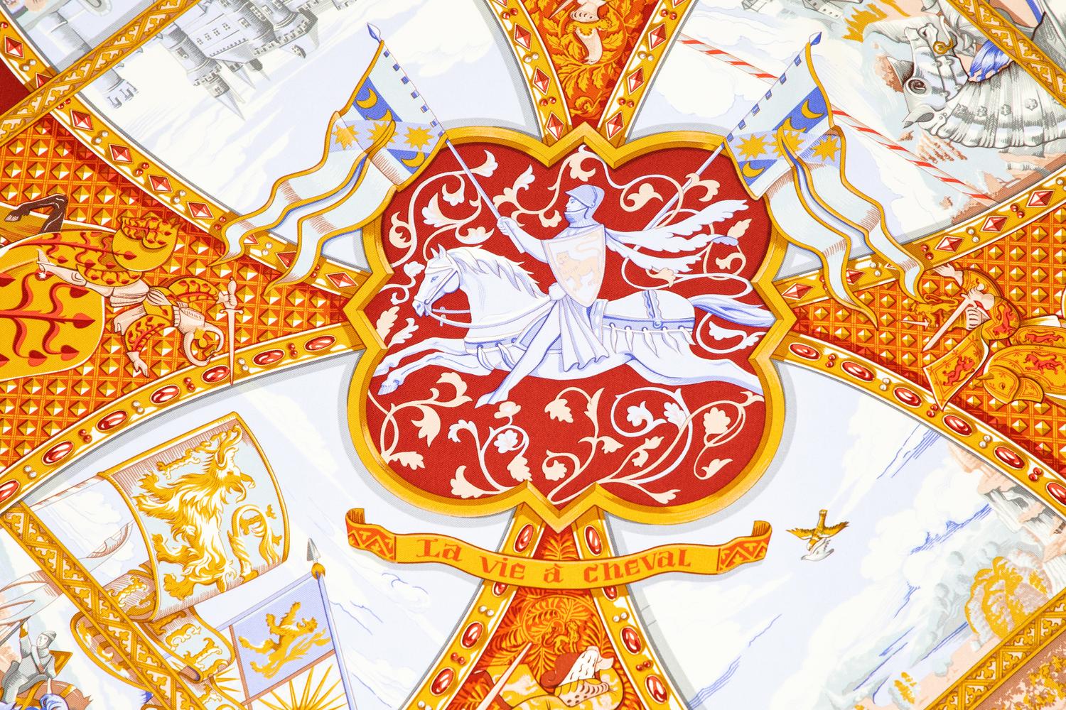 Hermès 90cm Silk Scarf