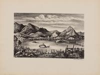 A group of four American prints (Philip Cheney, Sweet Water ; Fred Shane, Farm in the Rockies ; Lynd Ward, The Corral - Tres Cumbres ; Edward A. Wilson, Hog Back Meeting House )