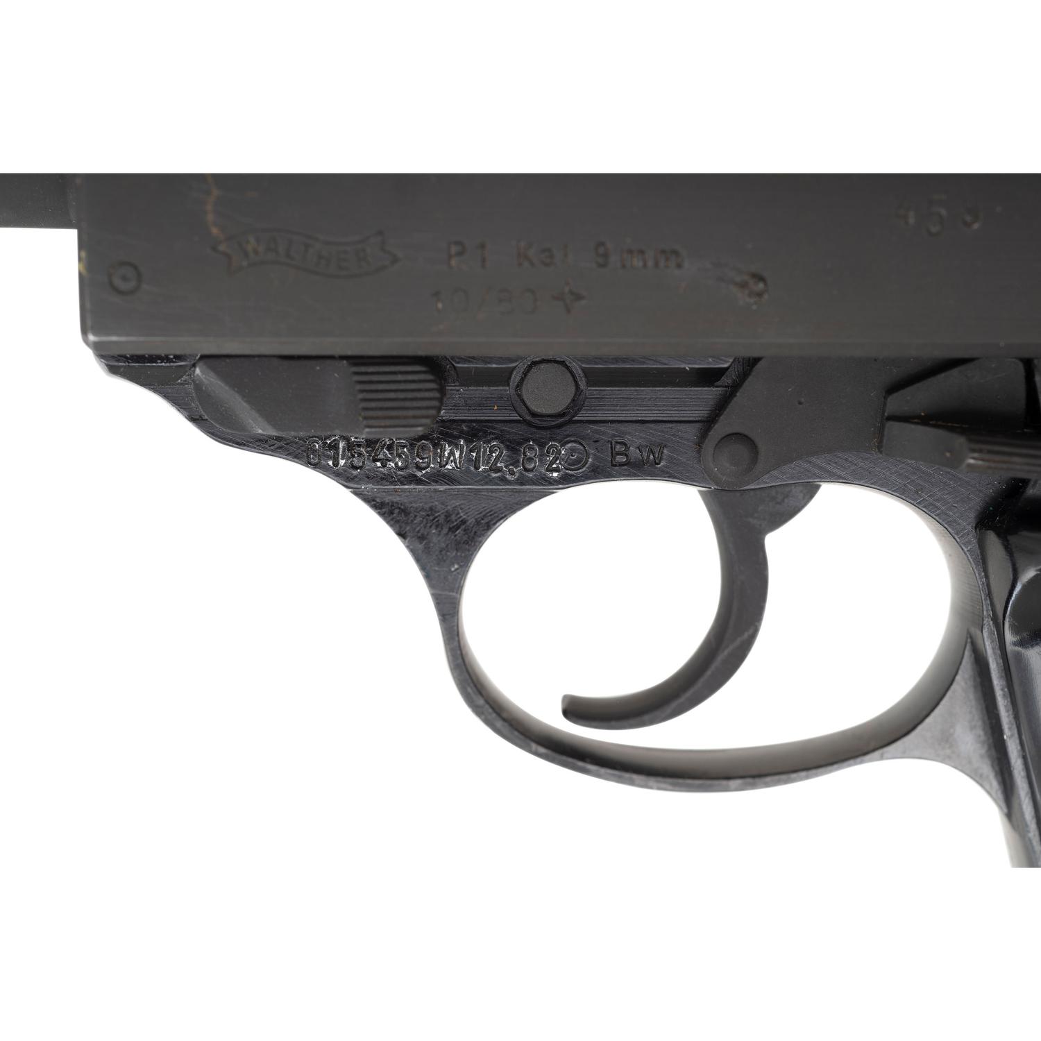 *Walther P1 Pistol with Holster and Spare Magazine