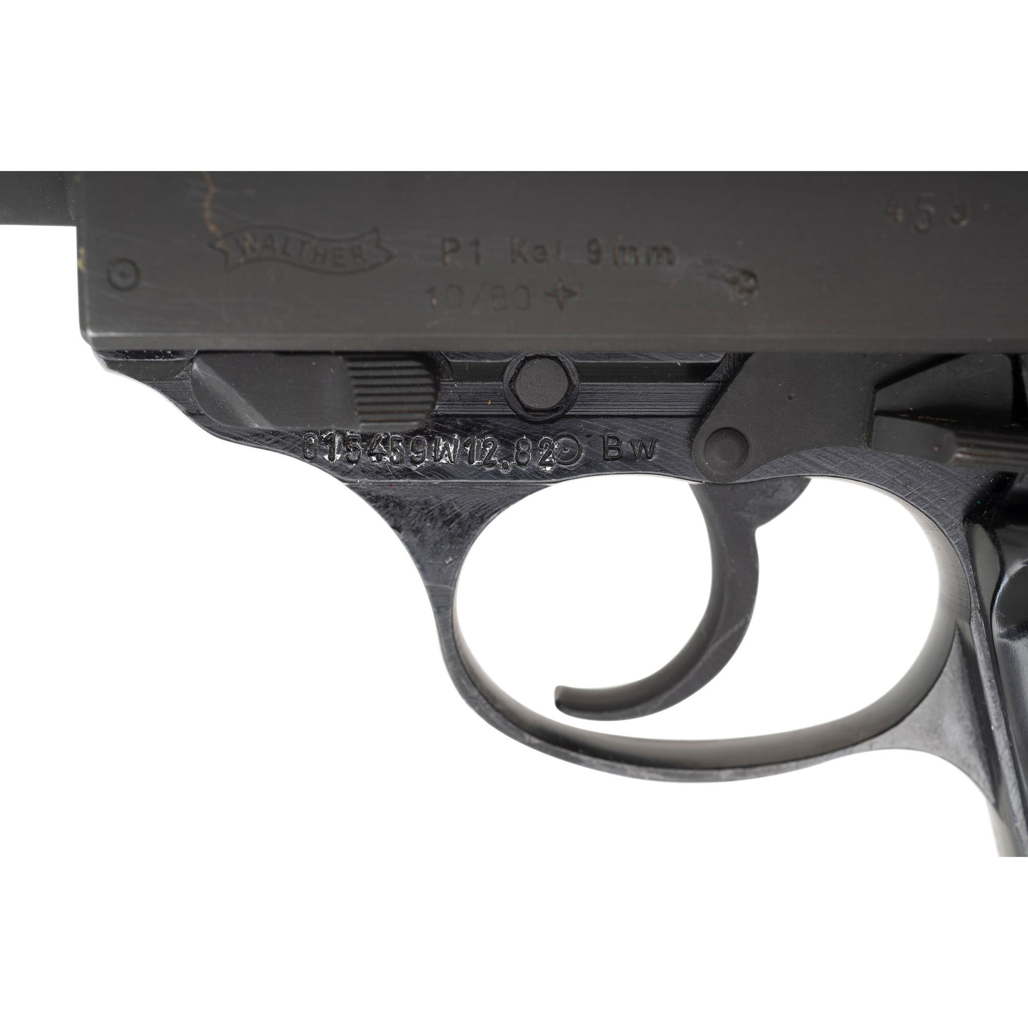 *Walther P1 Pistol with Holster and Spare Magazine