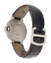 CARTIER, REF. 3008 18K WHITE GOLD 'BALLON BLEU' WATCH