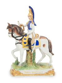 A Group of Three German Porcelain Figures
