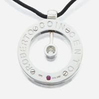 A diamond and white gold necklace Roberto Coin