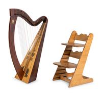 A Lyon and Healy Folk Harp
