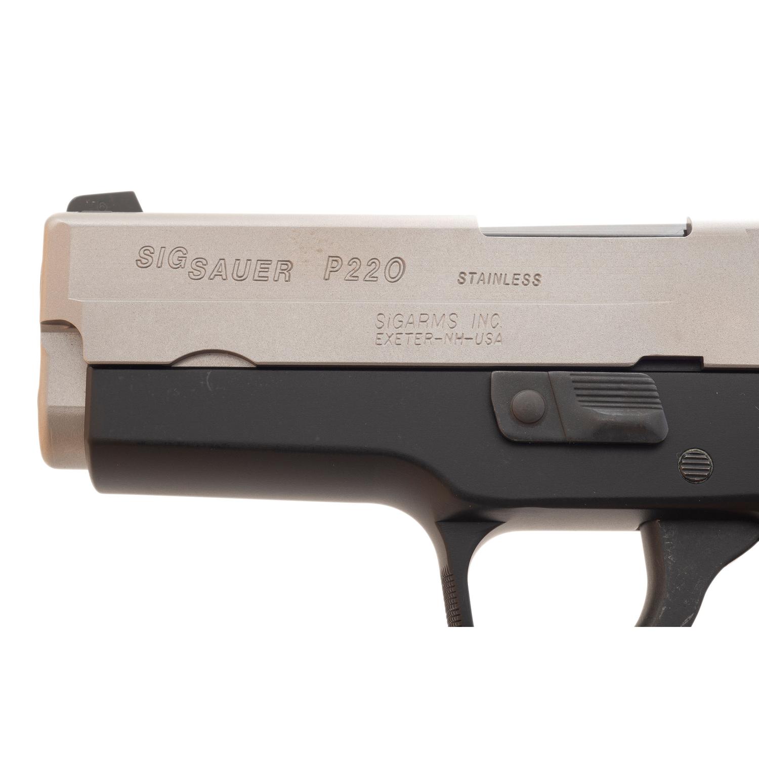 *Sig Sauer P220C Compact Pistol in Box with Accessories