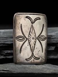 Early Navajo Ingot Child's Ketoh Concha, Collected by Hoffman Birney (1891-1958)