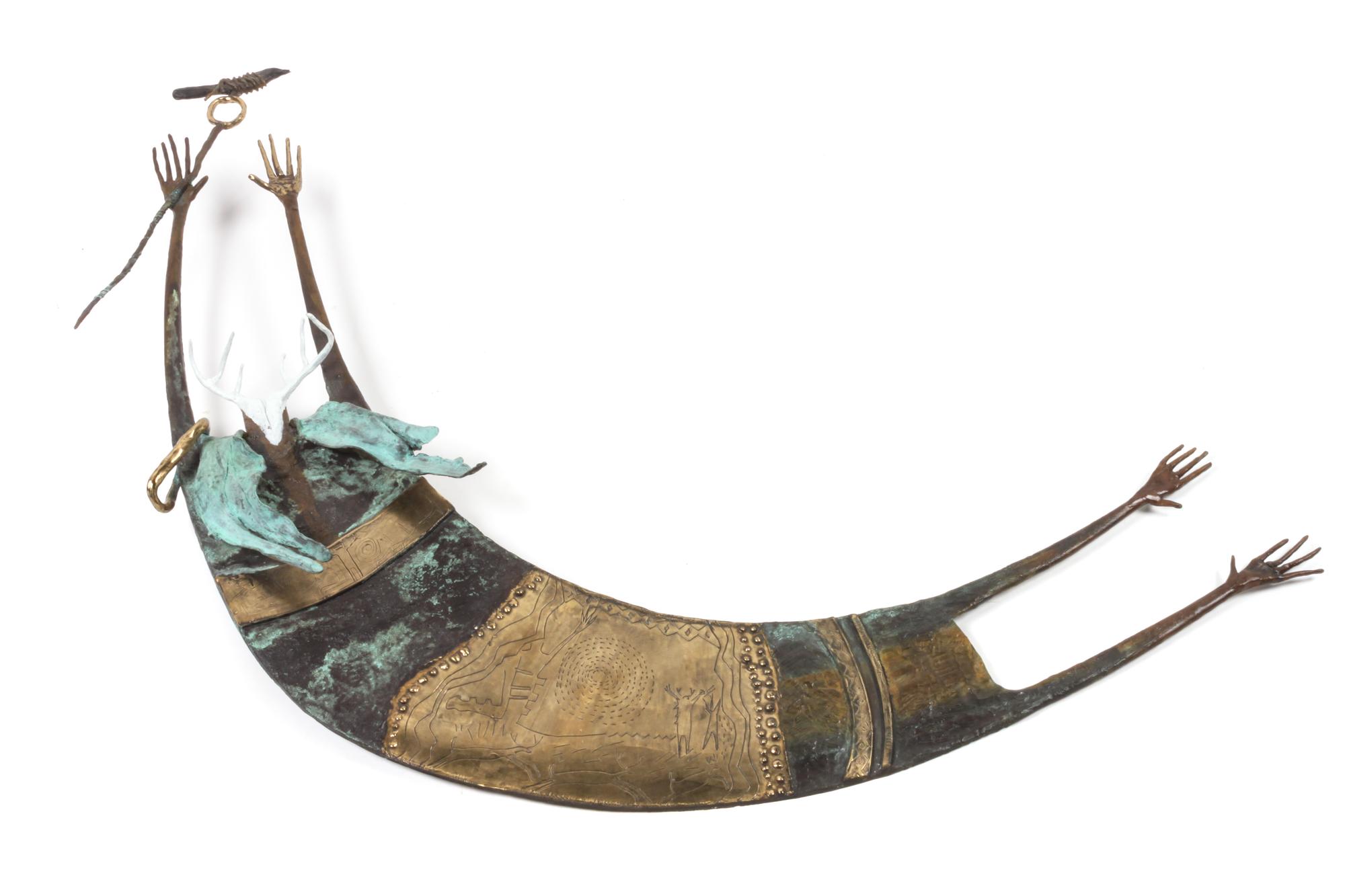 Bill Worrell Height 34 x width 7 inches — (American, b. 1936)