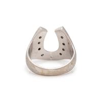 DIAMOND HORSESHOE RING