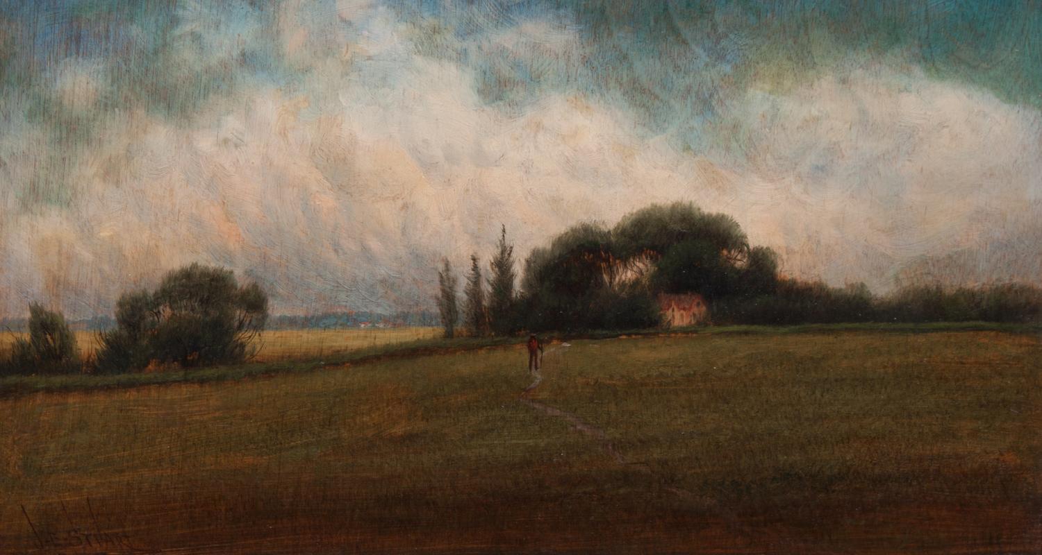 James Everett Stuart, (American, 1852-1941), Near Diamond Lake, Illinois, 1900