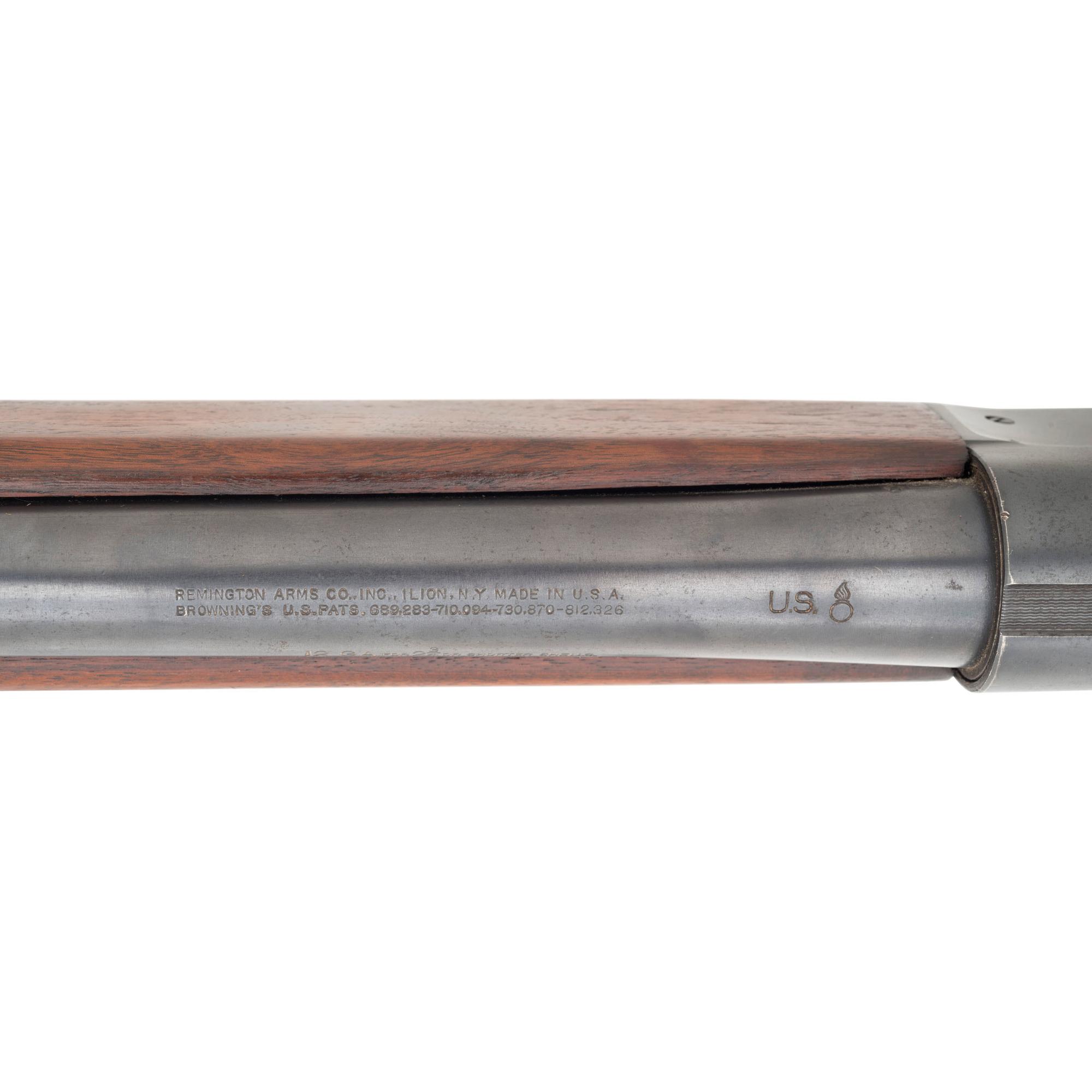 ** Remington Model 11 with Military Markings and 26 Inch Barrel