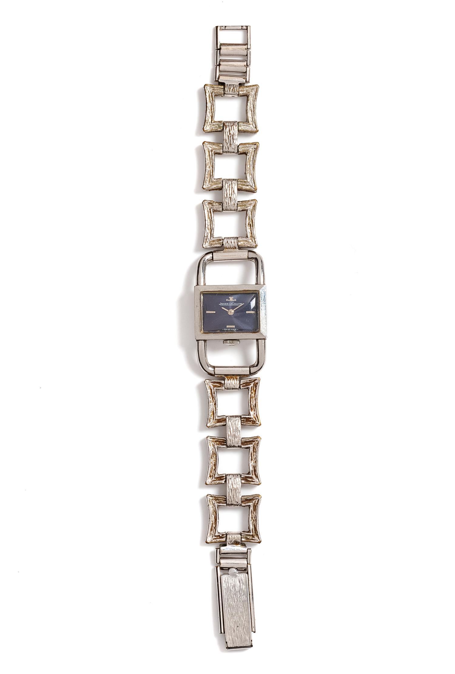 A Stainless Steel Ref. 1670 'Padlock' Wristwatch, Jaeger LeCoultre,