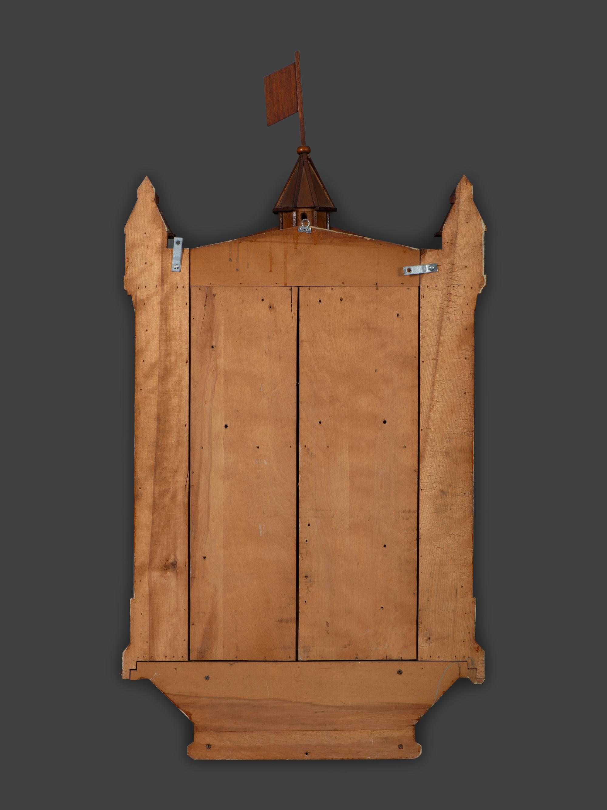 An Architectural Inlaid Hanging Cabinet