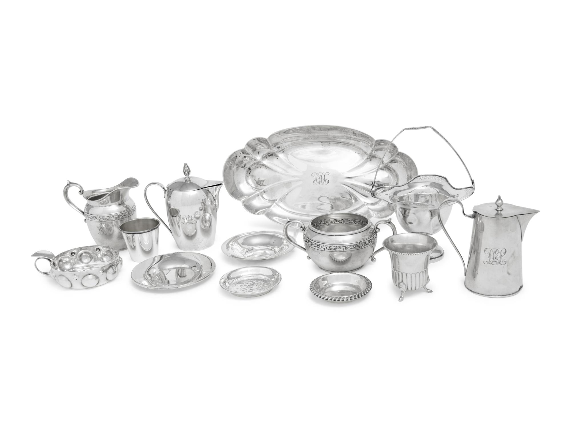 A Collection of American Silver Serving Articles