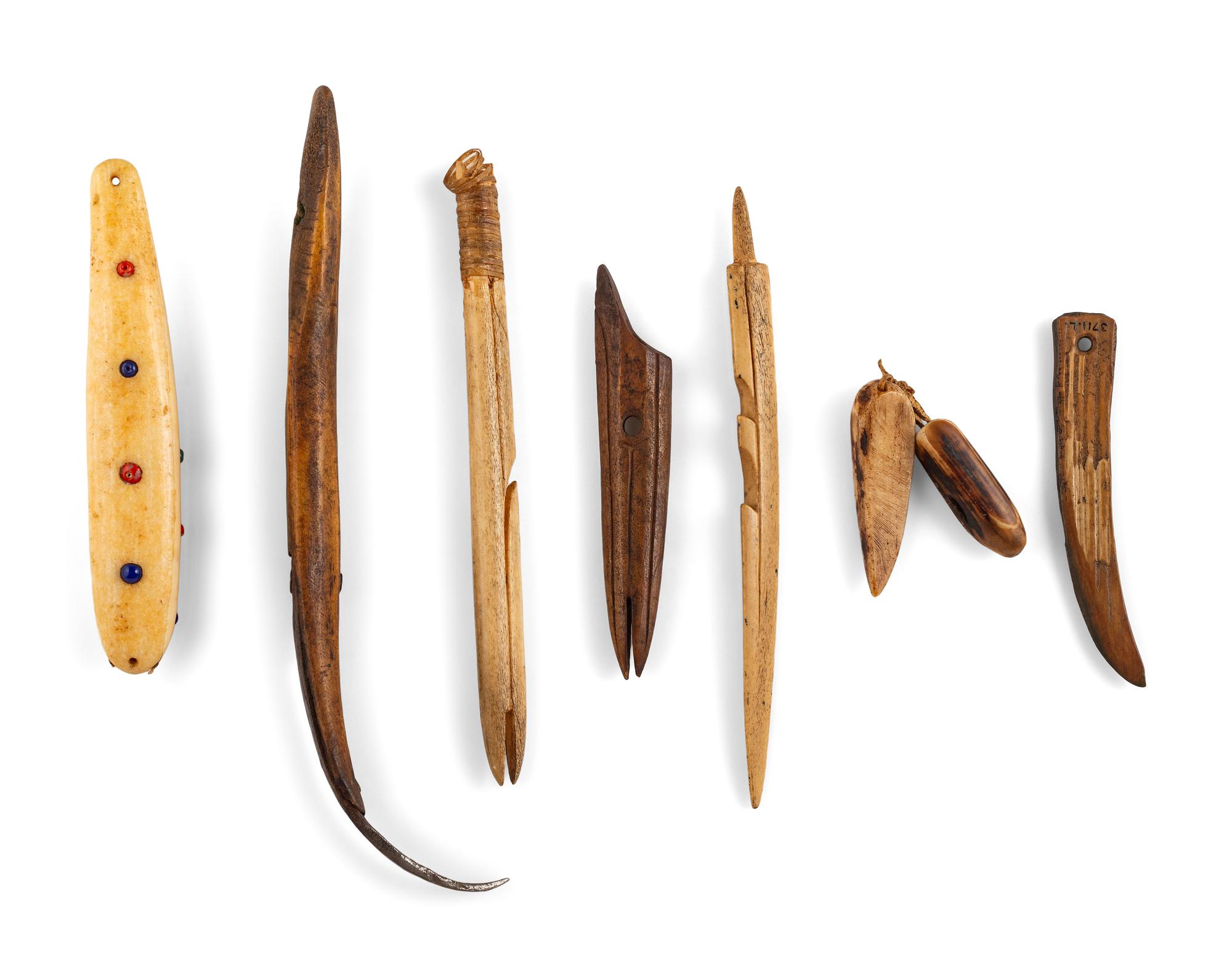 Collection of Iñupiat Fishing Tools