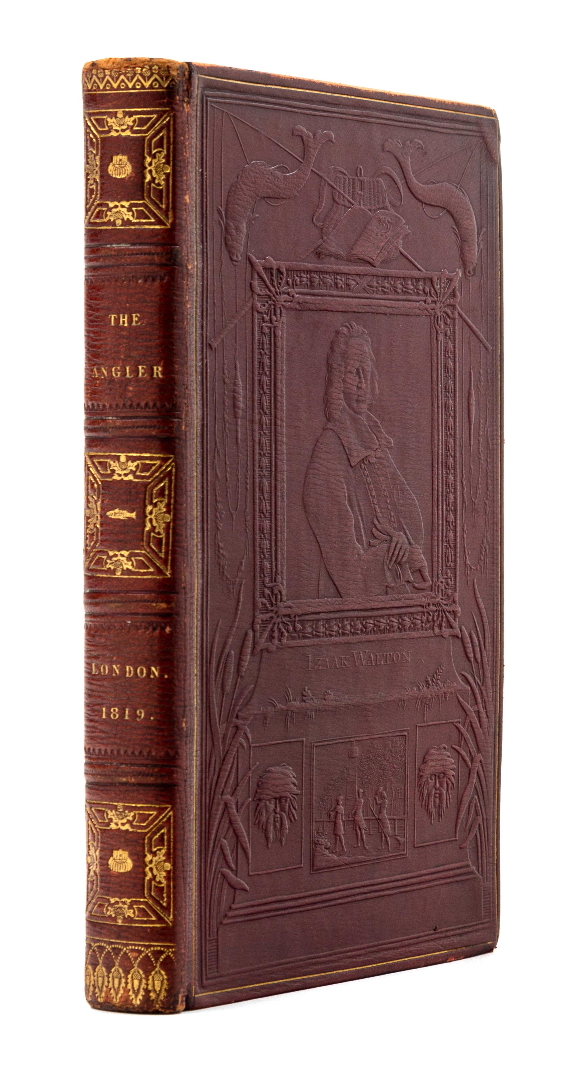 [FORE-EDGE PAINTING]. LATHY, Thomas Pike ("Piscator"). The Angler. London: for W. Wright and M. Iley, 1819.