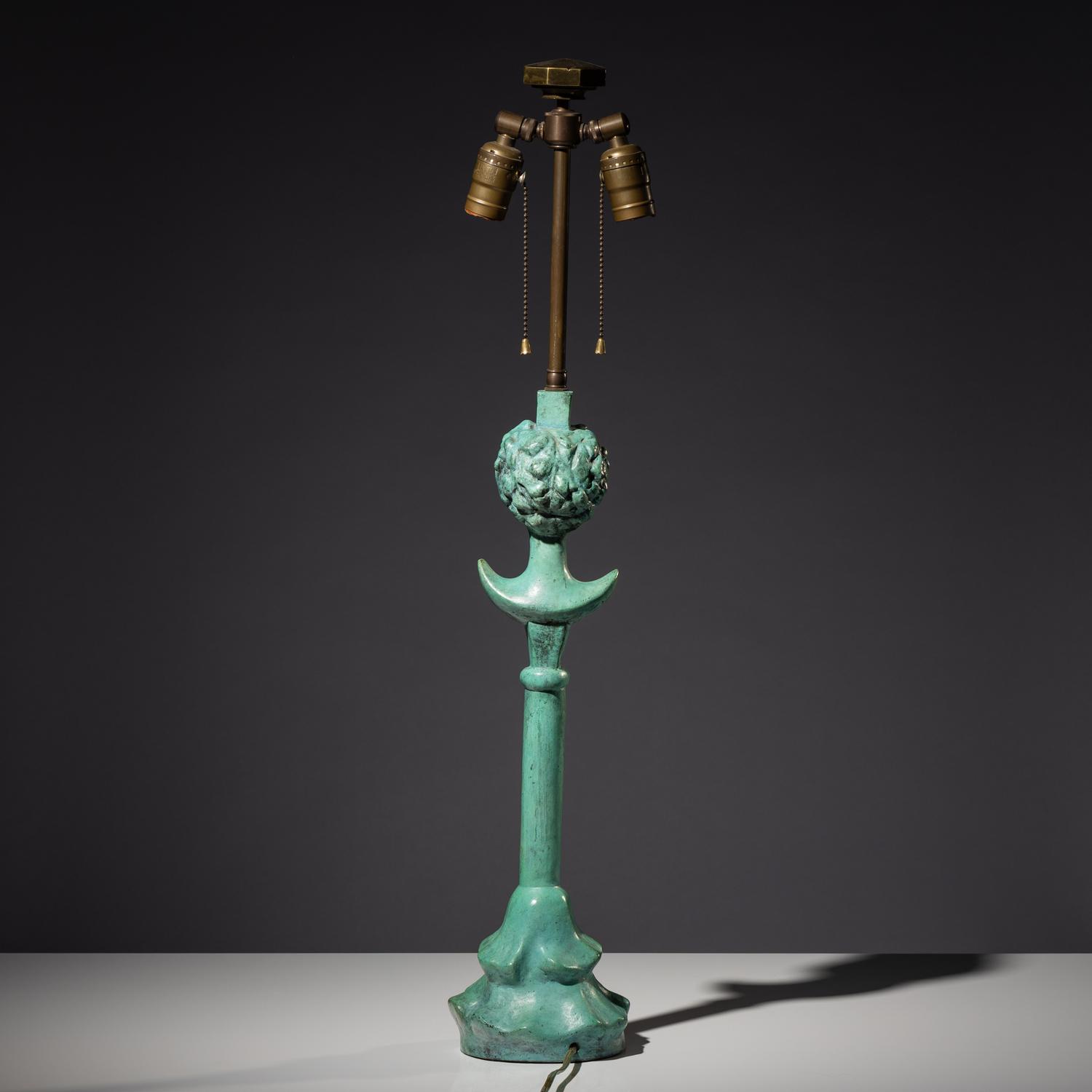 Tête de Femme table lamp