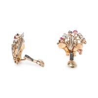 MULTIGEM AND DIAMOND GIARDINETTI EARCLIPS