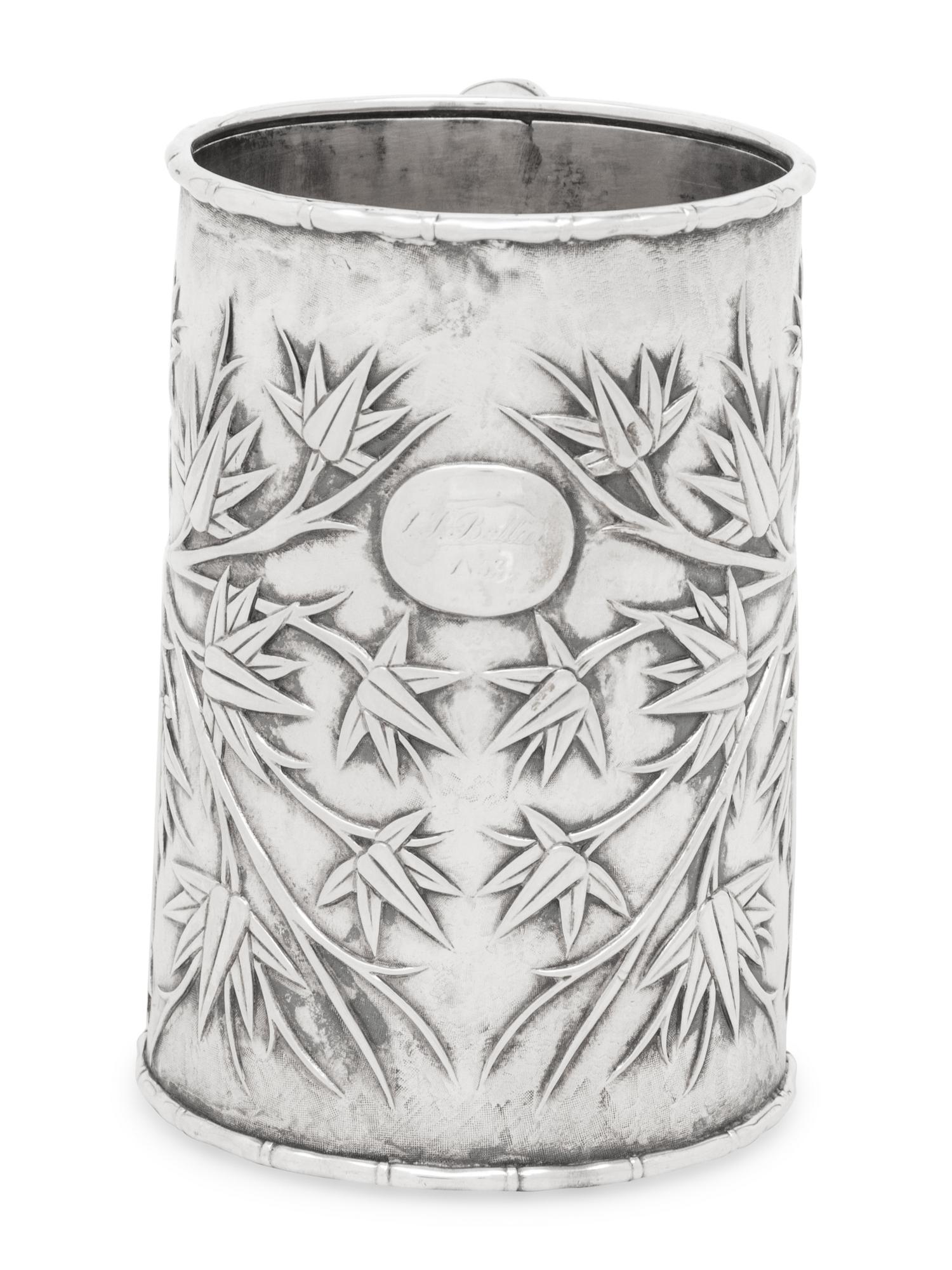 A Chinese Export Silver Mug